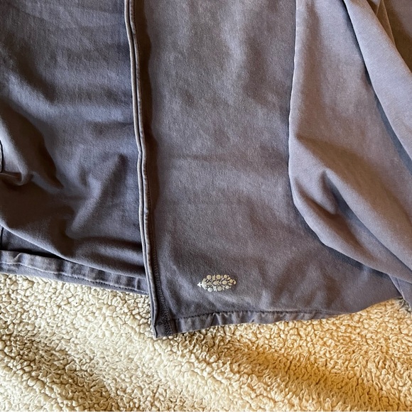 FP Movement Free People drop shoulder high low garment dyed cotton top M π - Picture 4 of 9